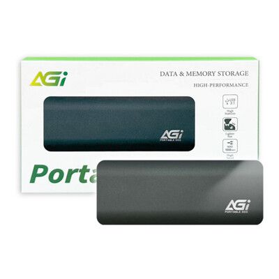 【AGI亞奇雷】 ED198 USB 3.2 2TB 外接式固態硬碟
