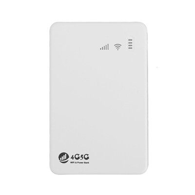 二合一分享器+行動電源TP10000 4G+5G SIM LTE WIFI分享器無線網卡路由器