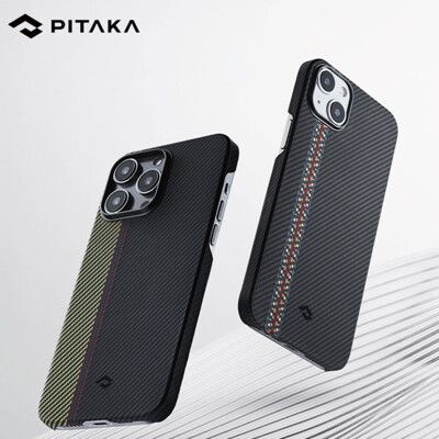 PITAKA MagEZ Case iPhone14 航太纖維浮織磁吸手機殼