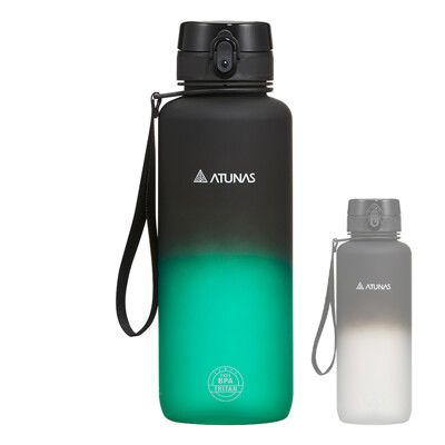 ATUNAS漸層炫彩運動水壺1500ml(大容量水瓶/運動杯/環保瓶/無毒/隨身壺/Tritan)