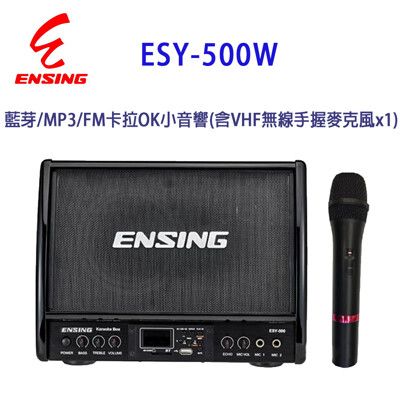 ENSING 燕聲 ESY-500W 藍芽/MP3/FM 卡拉OK小音響/擴音機