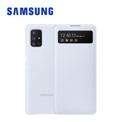 SAMSUNG Galaxy A71 5G A716 原廠透視感應皮套 公司貨