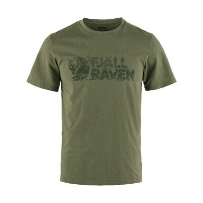 Fjallraven 小狐狸 男 Lush Logo T-shirt《月桂綠》F12600219/短