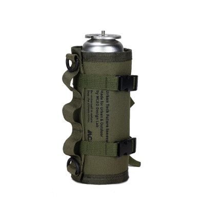 MCED 軍風卡式瓦斯保護套《軍綠》3KD005/戰術瓦斯罐套/瓦斯罐套/卡式罐套/瓦斯罐保護套