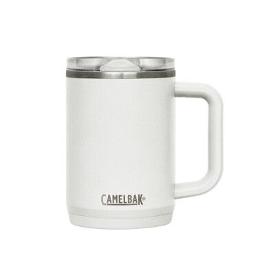 CamelBak 美國 500ml 防漏不鏽鋼日用保溫馬克杯《白》CB2984101050/鋼杯/保