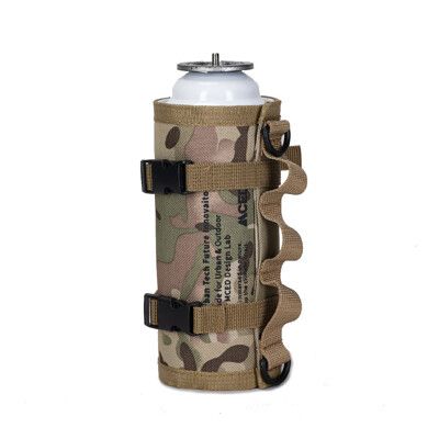 MCED 軍風卡式瓦斯保護套《CP迷彩》3KD005/戰術瓦斯罐套/瓦斯罐套/卡式罐套/保護套
