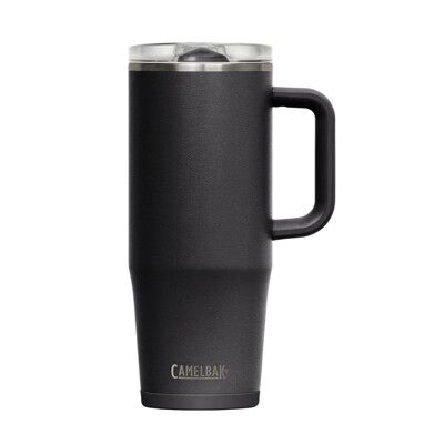 CamelBak 美國 1000ml 防漏不鏽鋼日用保溫馬克杯《濃黑》CB2983001001/鋼杯