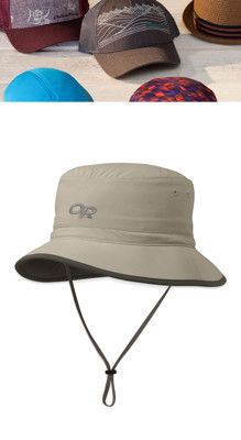 Outdoor Research 美國 SUN BUCKET 抗UV透氣中盤帽〈卡其〉中盤帽/登山帽
