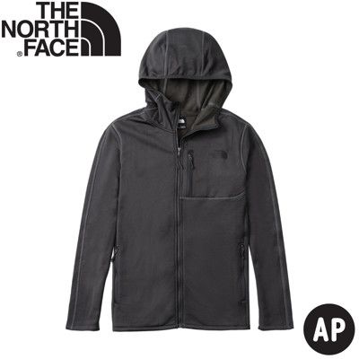 The North Face 男 刷毛保暖外套 AP《深灰》5JZA/刷毛外套/連帽外套/休閒外套