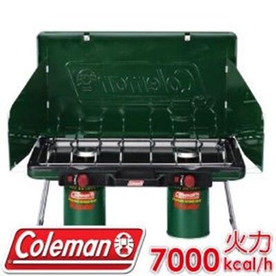 Coleman 美國 6707 瓦斯雙口爐 折疊瓦斯雙口爐/高山瓦斯爐具/炊具/行動瓦斯爐/露營/登