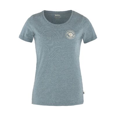 Fjallraven 小狐狸 女 1960 Logo T-shirt《靛藍/麻花》F83513/短T