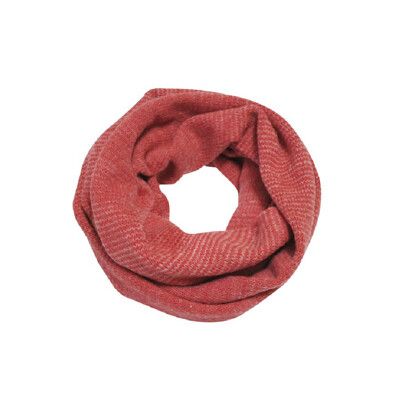 Mountneer 山林 羊毛環圈保暖針織圍巾《粉橘紅》12M03/圍脖/帽子/保暖脖子