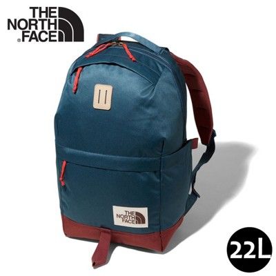 The North Face 22L 13吋電腦背包《藍/紅》3KY5/多功能休閒背包/電腦背包/學