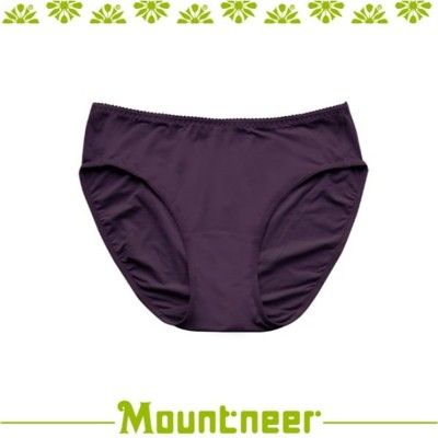 Mountneer 山林 女 透氣三角內褲《暗紫》11K80-92/透氣內褲/排汗內褲/三角褲