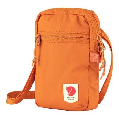 Fjallraven 小狐狸 High Coast Pocket旅行隨身袋《夕陽橙》F23226/斜