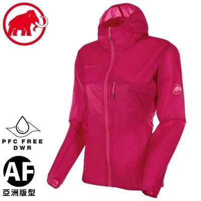 MAMMUT 長毛象 女 Convey WB Hooded AF 連帽外套《夕陽紅》1012-002