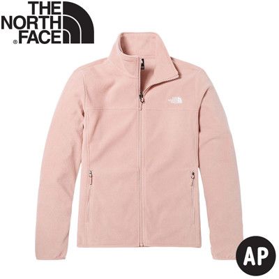 The North Face 女 可套式刷毛保暖外套AP《粉》4NAQ/保暖外套/抓絨外套/立領夾克