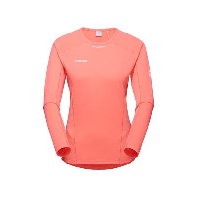 MAMMUT 長毛象 女 Aenergy FL Longsleeve AF 長袖T恤《櫻花鮭粉》10