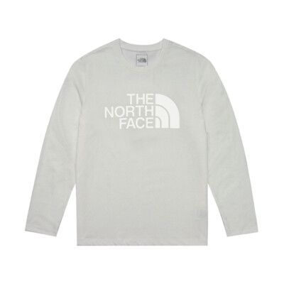 The North Face 男 吸濕排汗長袖T恤 AP《灰》8AMJ/排汗T/排汗衫/圓領長袖/長