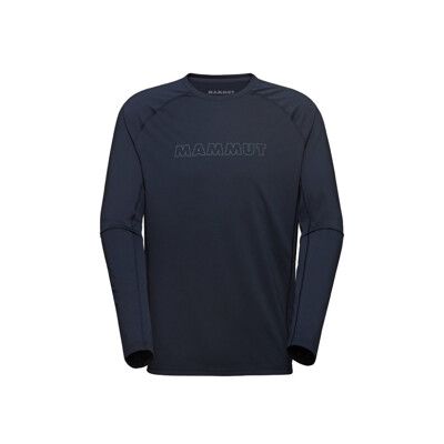 MAMMUT 長毛象 男 Selun FL Longsleeve Logo《海洋藍》1016-014