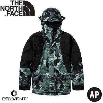 The North Face 男 DV防水外套 AP《綠迷彩》5B39/防風外套/連帽外套/衝鋒衣/