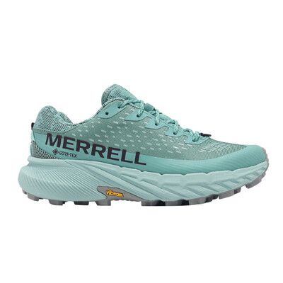 MERRELL 美國 女 AGILITY PEAK 5 GORE-TEX 輕量戶外防水運動鞋《薄荷綠