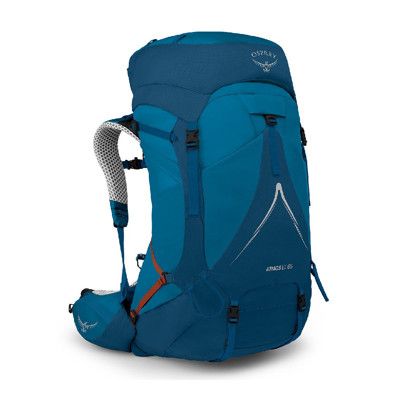 OSPREY 美國 Atmos AG LT 65 登山背包《煤礦藍L/XL》68L自助旅行/雙肩背包