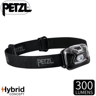 PETZL 法國 TACTIKKA頭燈《黑》E093HA01/300流明/頭燈/登山露營/手電筒/緊