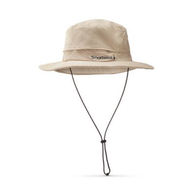 SmartWool 美國 Sun Hat 登山圓盤帽《卡其》SW017044/遮陽帽/中盤帽/休閒帽