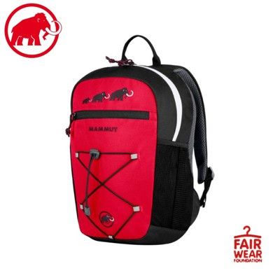 MAMMUT 長毛象 First Zip 兒童背包 16L 《黑/地獄紅》2510-01542/書包