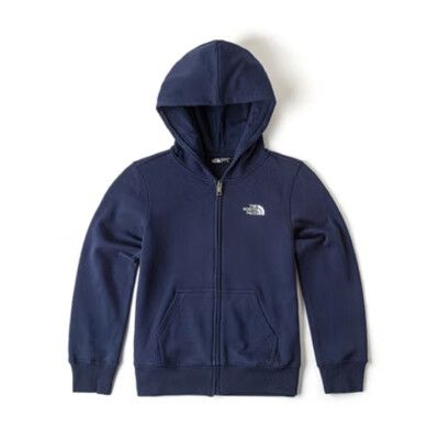 The North Face 童 棉質連帽外套《深海軍藍》88H4/純棉外套/保暖外套/休閒外套/連