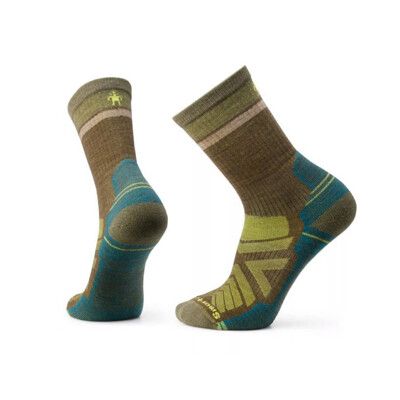 SmartWool 美國 機能戶外全輕量減震中長襪-Winding Trail《軍風橄綠》SW001