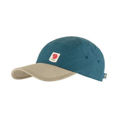 Fjallraven 小狐狸 High Coast Wind Cap 棒球帽《深海藍/化石》F121