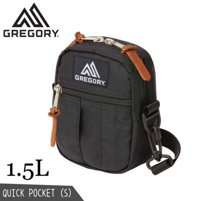 GREGORY 美國 QUICK POCKET S 斜背包《黑》1.5L65469/側背包/腰包/休