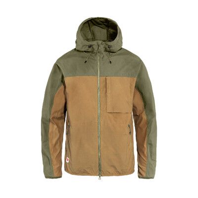 Fjallraven 小狐狸 男 High Coast Wind Jacket 夾克《蕎麥棕/綠》F