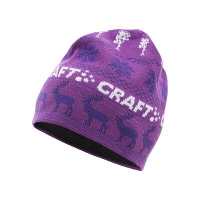 CRAFT 瑞典 英奇帽《粉紫》1900370/保暖帽/針織帽/毛線帽/休閒帽/毛帽