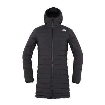 The North Face 女 600FP 長版羽絨外套 AP《黑色》7QW8/羽絨衣/保暖外套/