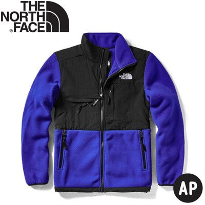 The North Face 男 ICON經典保暖刷毛外套《黑/藍》496U/保暖外套/夾克/休閒外