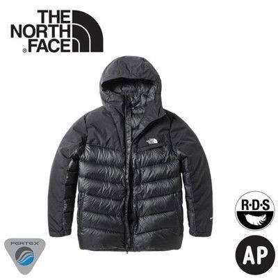 The North Face 男 800FP局部防水羽絨外套《黑》3KTD/羽絨衣/保暖外套