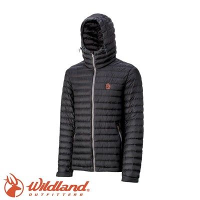 Wildland 荒野 男款 700FP連帽輕時尚 羽絨衣《黑》0A-3211254/羽絨外套/連帽