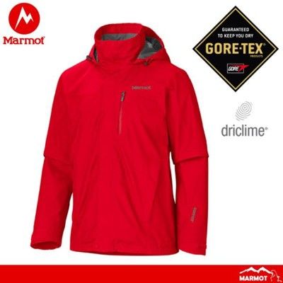 Marmot 美國 男 Ridgerock防水透氣外套《紅》306606278/GORE-TEX/防