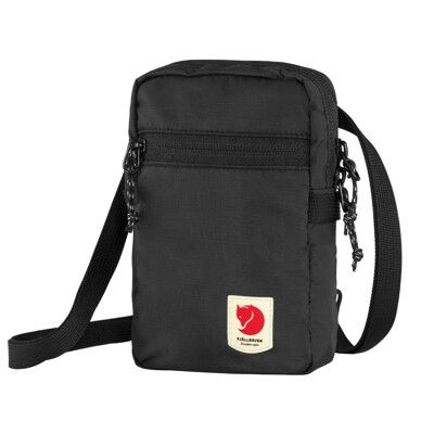 Fjallraven 小狐狸 High Coast Pocket旅行隨身袋《黑》F23226/側背包