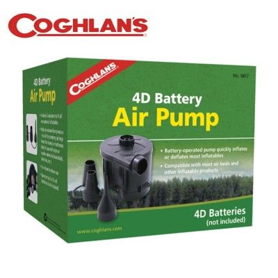 COGHLANS 加拿大 電池空氣幫浦 打氣機/灌風機/幫浦/抽氣/打氣筒/充氣睡墊.枕頭/登山/露