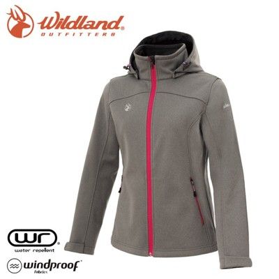 Wildland 荒野 女 三層貼防風保暖功能外套《灰》0A72907/夾克/運動外套/抗風透氣