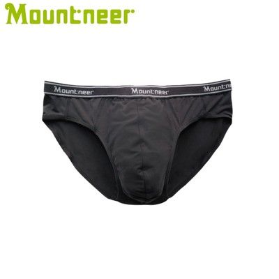 Mountneer 山林 男 排汗三角內褲《黑色》11K83-01/透氣內褲/排汗內褲/四角褲/三角