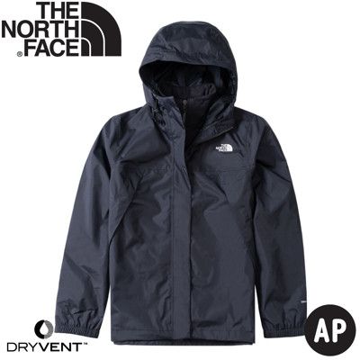 The North Face 女 DryVent防水兩件式刷毛外套AP《黑》7QW6/夾克/風雨衣/