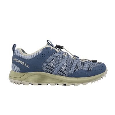 MERRELL 美國 女 WILDWOOD AEROSPORT 速乾透氣健走鞋《冰河藍》ML0681