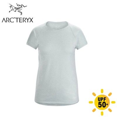 ARC'TERYX 始祖鳥 女 Taema快乾短袖圓領衫《銀翼雜灰》26926/短袖T恤/運動衫/透