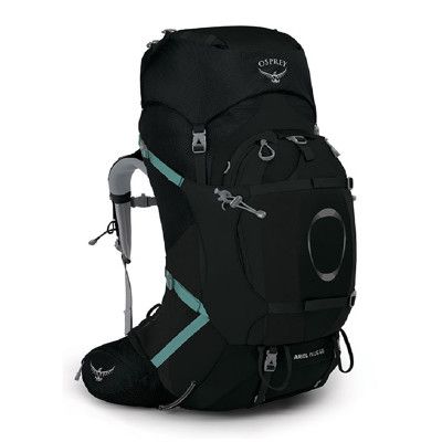 OSPREY 美國 Ariel Plus 60 M/L 登山背包《黑》60L自助旅行/雙肩背包/行李