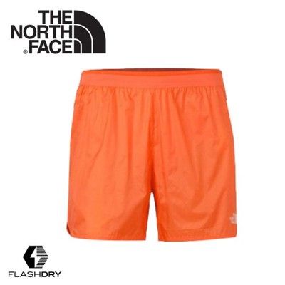 The North Face 男 FlashDry運動短褲《橘》3CE9/運動短褲/快乾短褲/慢跑褲